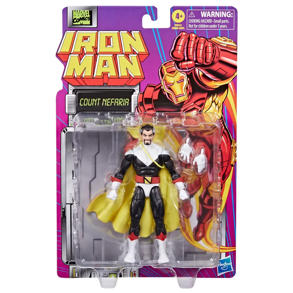 Hasbro Marvel Legends Count Nefaria Figurine de Collection 15cm Premium