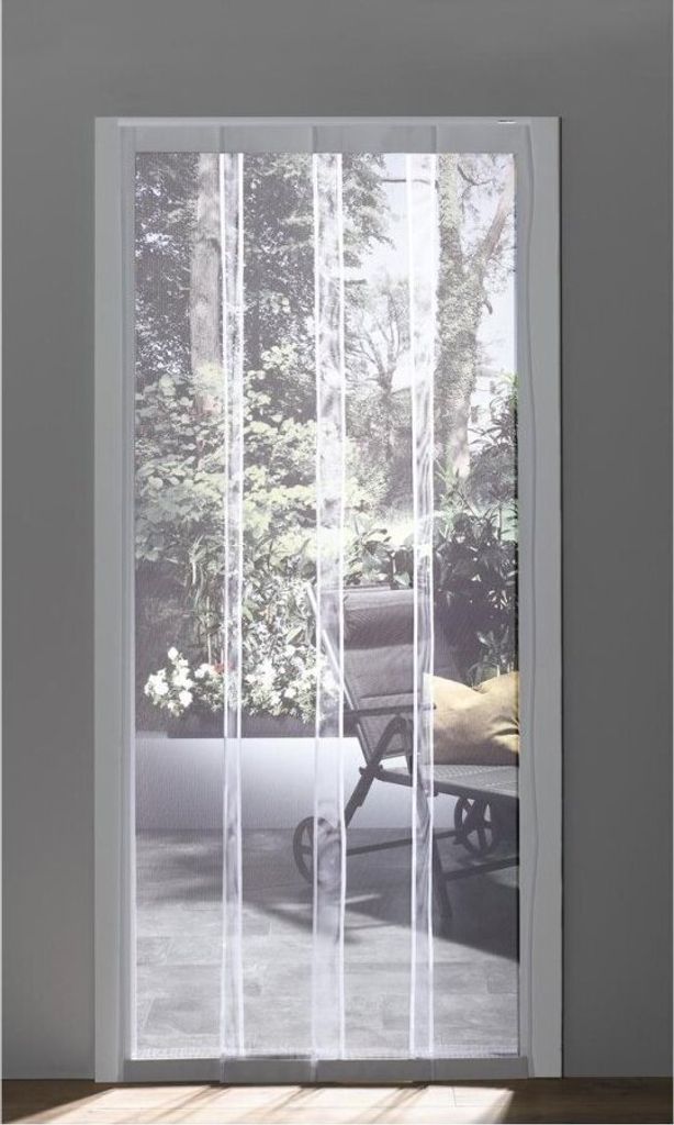 Livarno Home Insektenschutz Lamellenvorhang Für Türen bis max. 100 x 220 cm Weiß