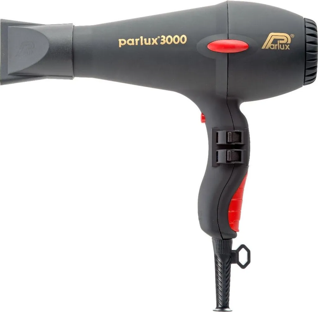 Sèche-cheveux Parlux 3000 Black anti-frisottis pour cheveux brillants et souples