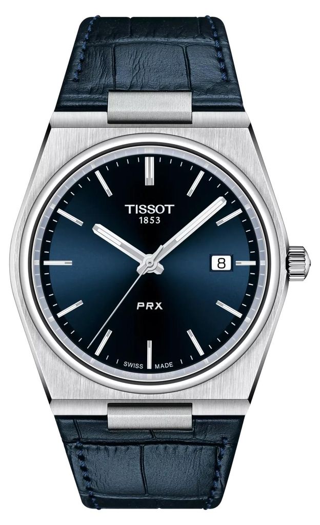 Tissot PRX 40 mm Quadrante blu 100 m Quarzo svizzero Immagine del prodotto 