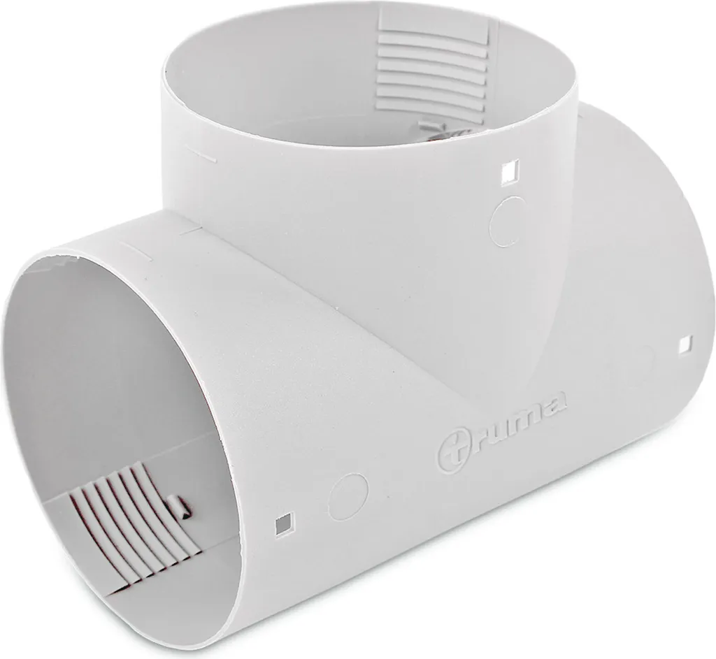 Raccord en T Truma 65mm pour Réparer les Fuites d'Air Chaud de Gaine