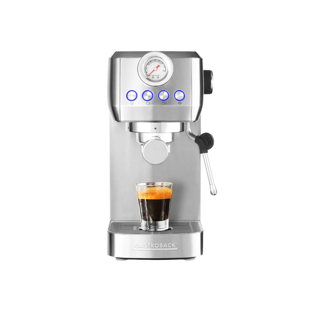 Gastroback Design Espresso Piccolo Pro Machine à café manuelle Inox