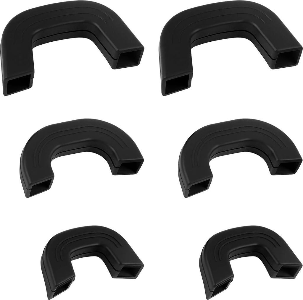 3 Paar Silikon Topfgriffe, Hitzebeständige Topfgriff Schutzhüllen, Silikon Griffschutz für Töpfe, Pfannen, Woks, Bratpfannen, Ofenschalen Vers...