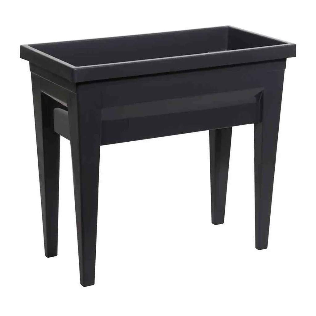 Lit surélevé EDA VEG&Table City Anthracite 013923 pour Potager Urbain