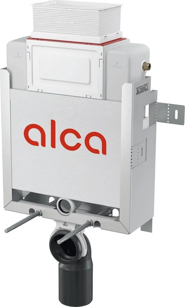 Alcadrain AM119/850 Renovmodul Vorwandinstallationssystem für Einmauerung mit Betätigung von vorne oder von oben