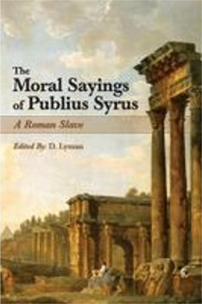 Die moralischen Sprüche des Publius Syrus