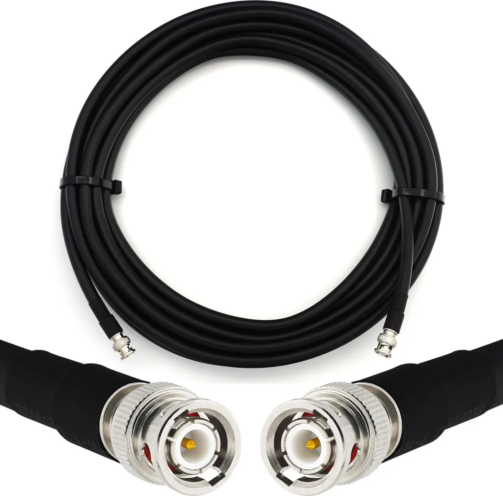 Cavo RF 7 Metri BNC-BNC LMR-400 UltraFlex | Qualità Garantita 50 Ohm