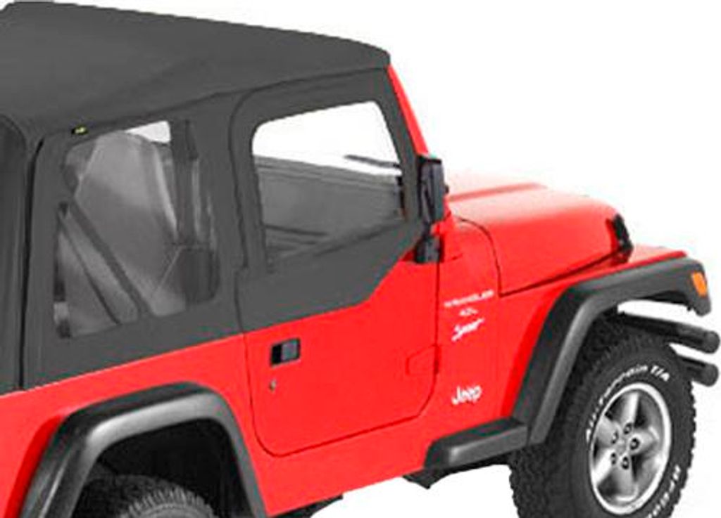 Aufsteckfenster Paar von Bestop Jeep Wrangler TJ 03-06