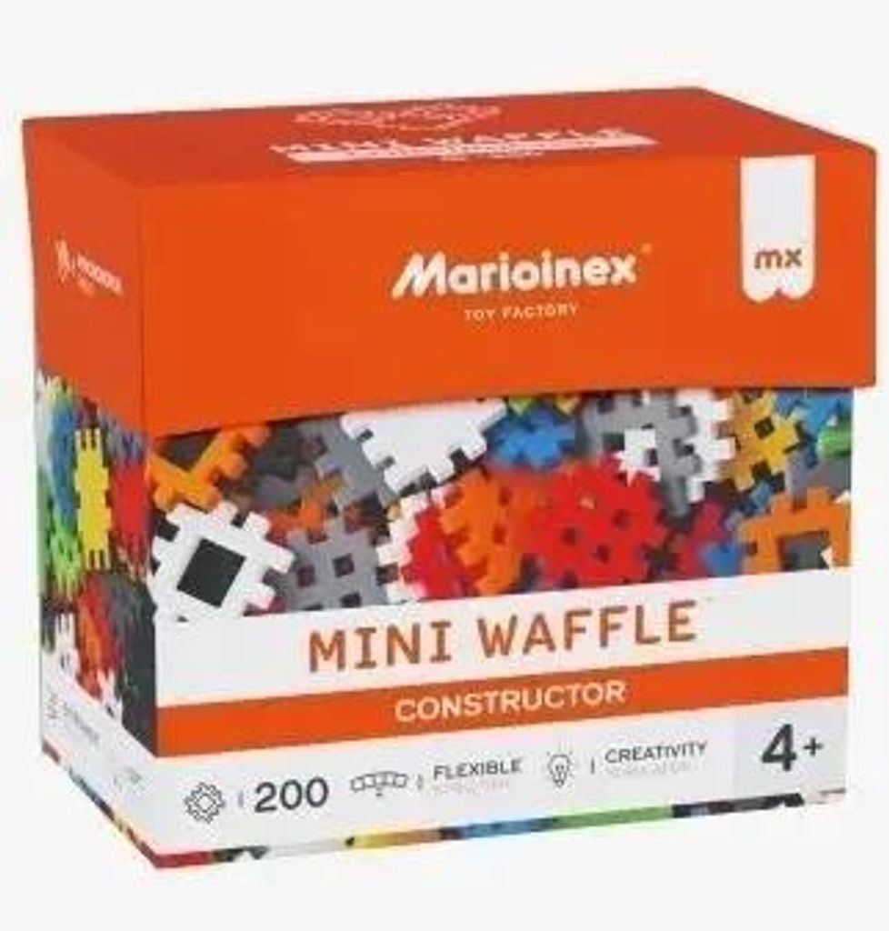 Mini Waffle - Set di costruzioni da 200 pezzi - Marioinex Immagine del prodotto 