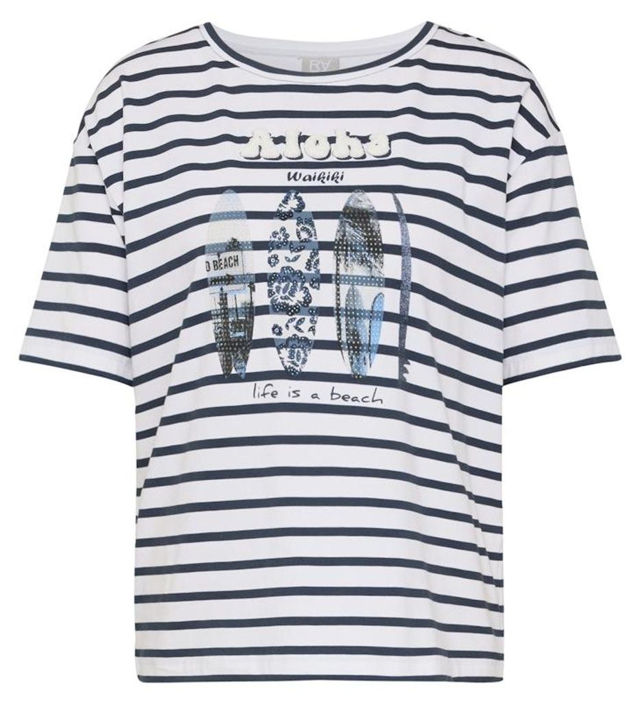 Rabe T-Shirt in Dunkelblau 38