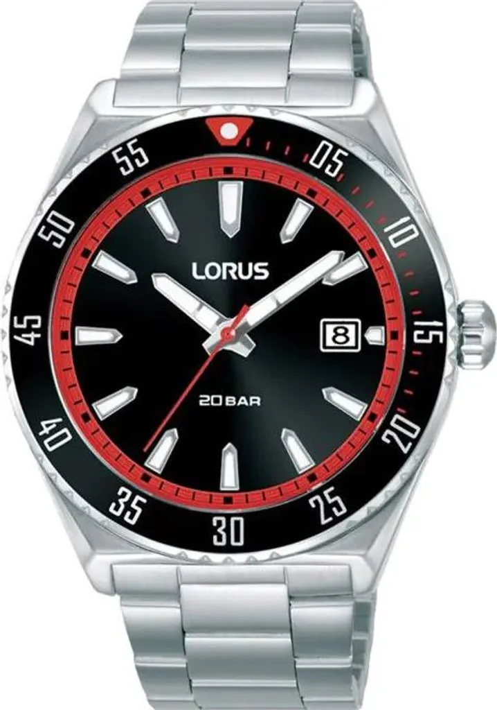 Orologio Argento Lorus RS951DX9: Eleganza Sportiva per l'Uomo Moderno