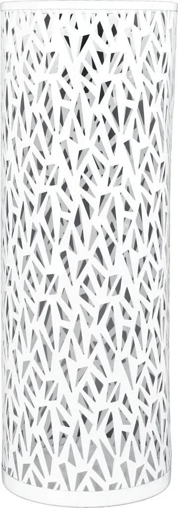 Porte-parapluie Métallique Blanc Haute Résistance - Finition Design L
