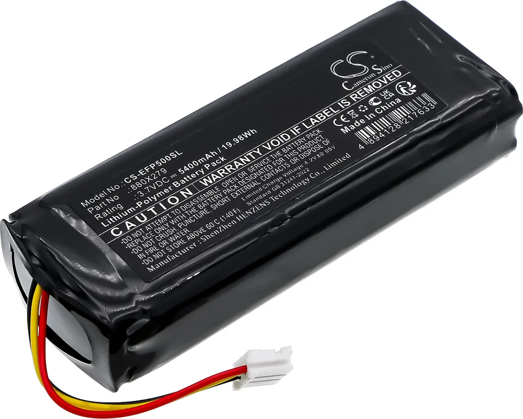 Ricambio Batteria TECHTEK per EXFO FIP-500 - 5.4Ah Li-Po 3.7V