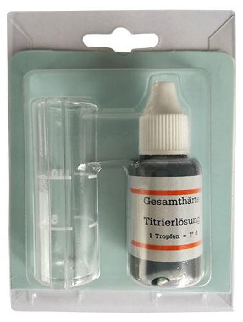 Gesamthärte Testset zur einfachen Bestimmung der deutschen Produktbild 