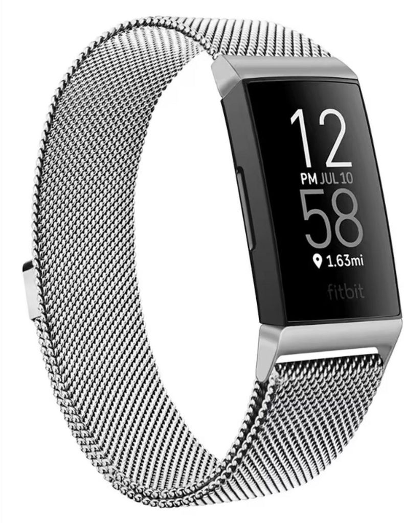 Bracelet Milanese compatible avec Fitbit Charge 3 et 4 - Image du produit 