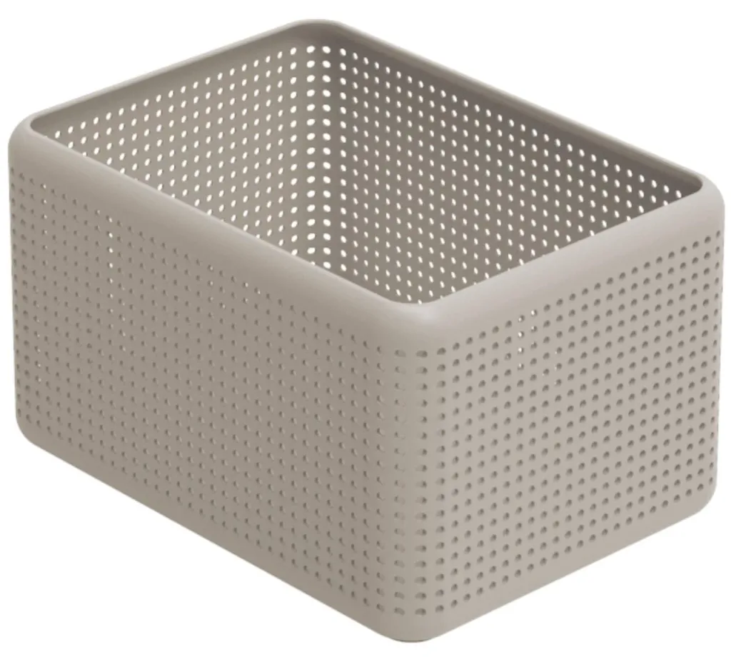 Bac de rangement 13 litres Madei en plastique recyclé pour la maison