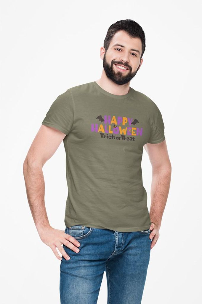 D&B Uni Polo ST00260 Halloween MilitärGrün-Größe 3XL