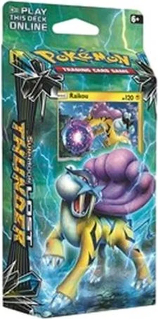 Deck Pokémon Storm Caller Tonnerre Perdu avec Raikou Holo et Pièce