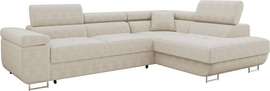 MIRJAN24 Ecksofa Torezio Cord, Stilvoll Eckcouch mit Produktbild 
