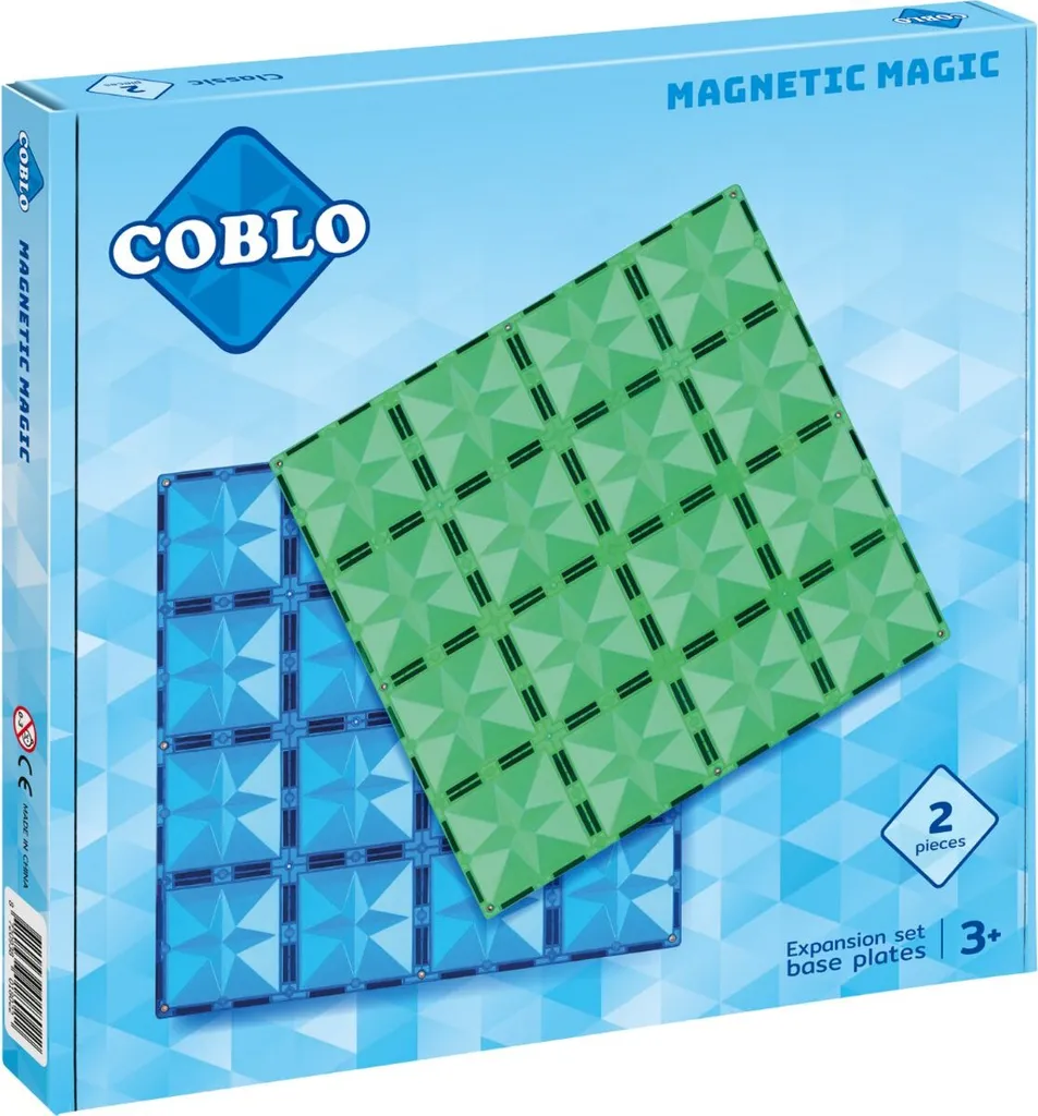 Stabilisez vos Constructions avec les Plaques de Base Magnétiques Coblo x2