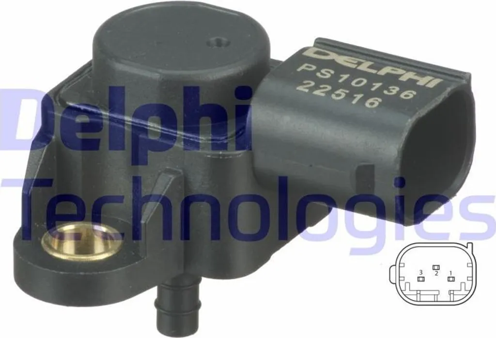 Capteur de pression OE 0041533128 Delphi PS10136 haute fiabilité Mercedes