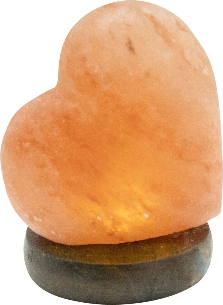 Salzkristall Lampe Tischlampe Salzkristalllampe Produktbild 