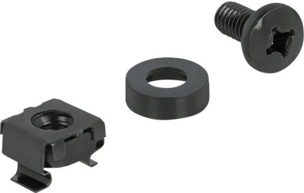 Sécurisez vos Équipements Réseau avec le Kit de Fixation Delock Noir M6