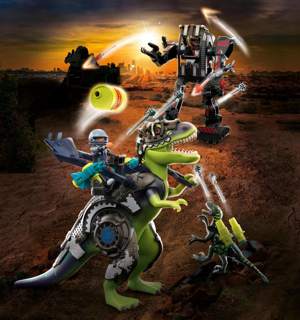 PLAYMOBIL Dino Rise 70624 T-Rex: Gefecht der Giganten Produktbild 