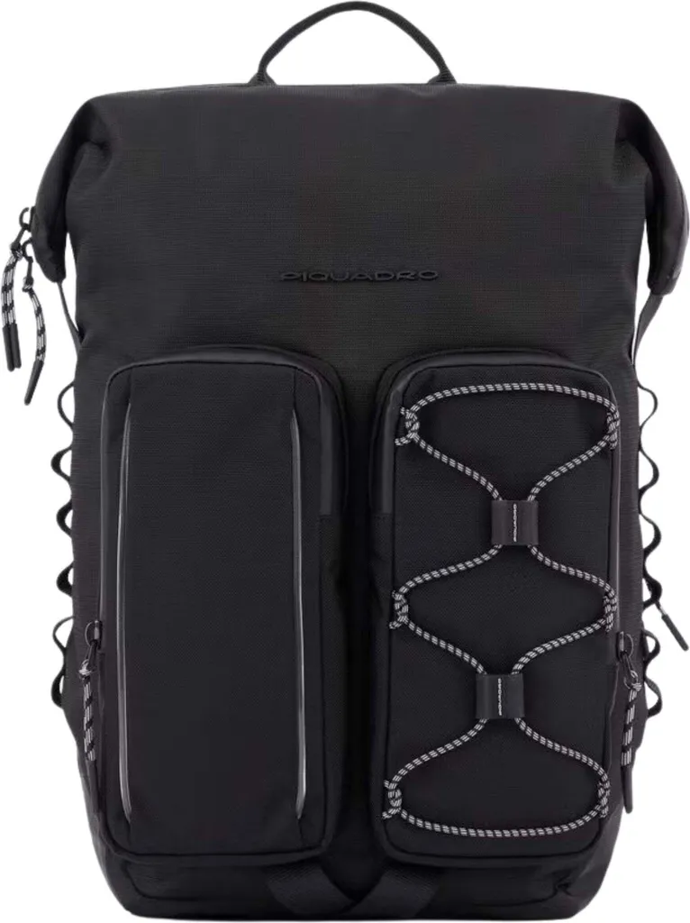 Sac à dos Ordinateur Piquadro Noir en Textile Résistant Ca5838w114l