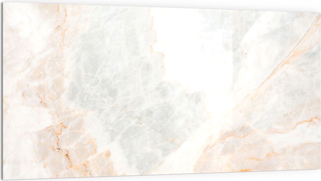 DEQORI Küchenrückwand Glas 100x50 cm 'Marmorsteinstruktur' Spritzschutz Bad Rückwand