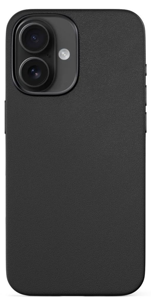 Epico Mag Leder iPhone 16 Plus Hülle - Schwarz