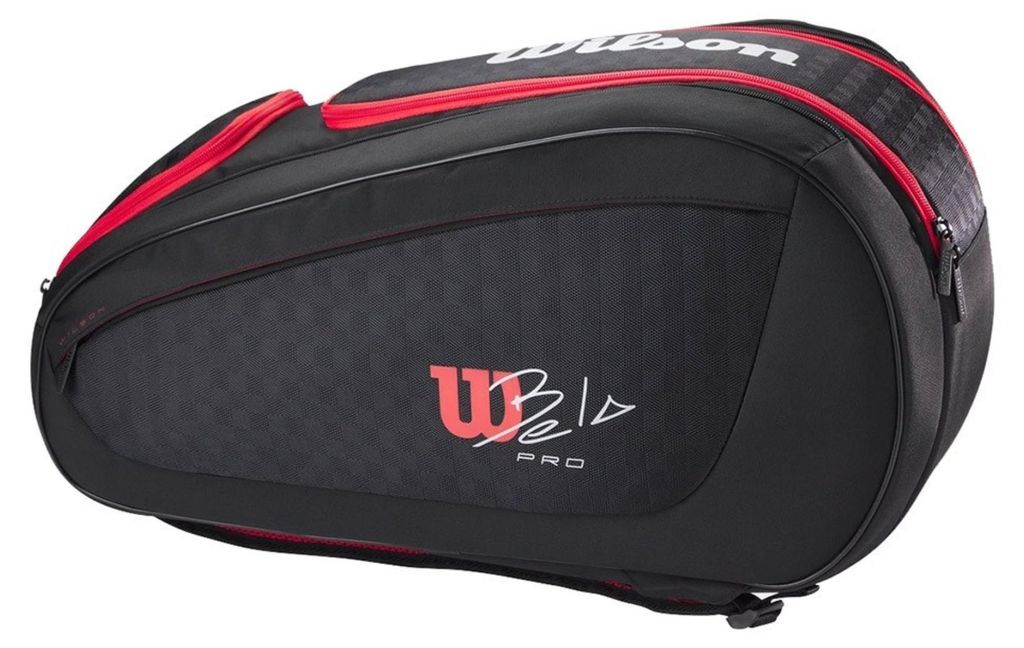 Wilson Bela V3 Padelschlägerhülle Schwarz  Schwarz One Size Produktbild 