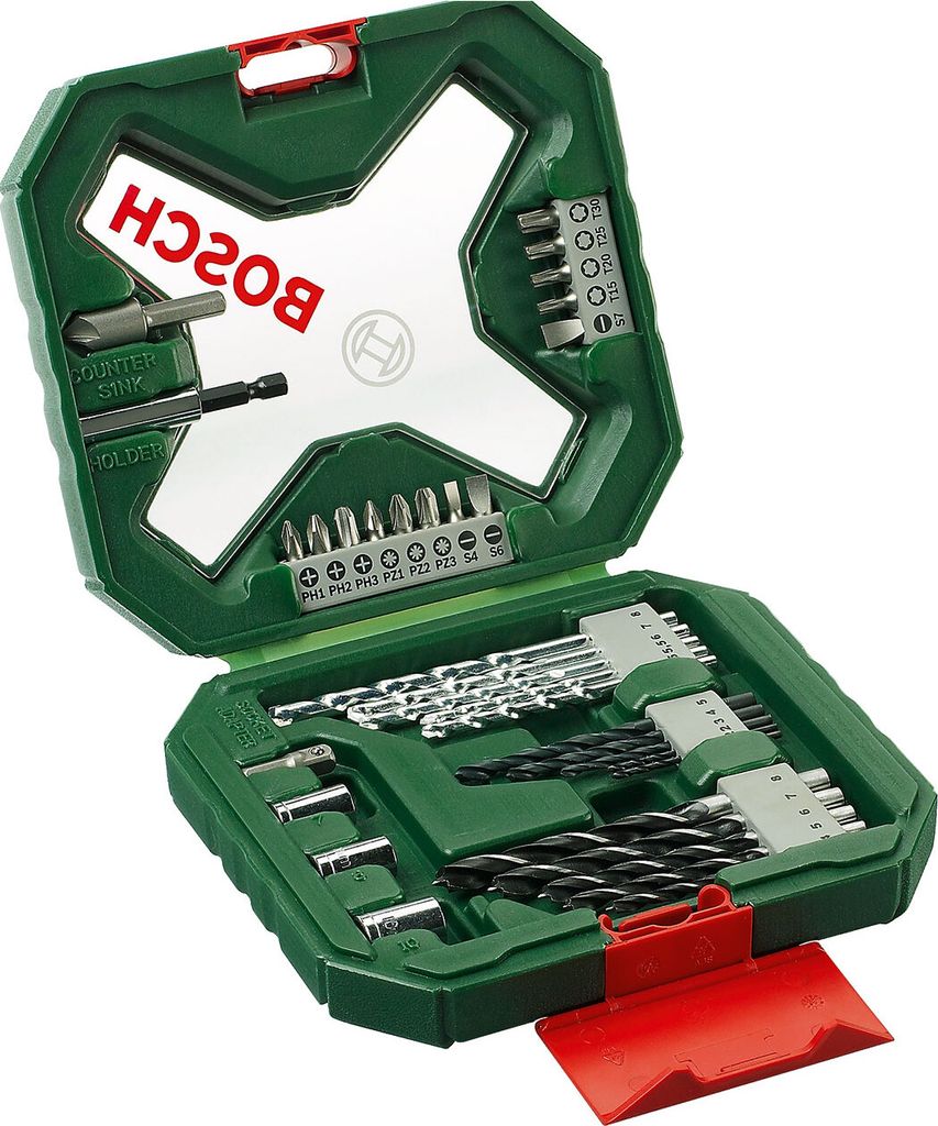 BOSCH 2607010608 X-Line Classic Bohrer- und Bit-Set, Productafbeelding 