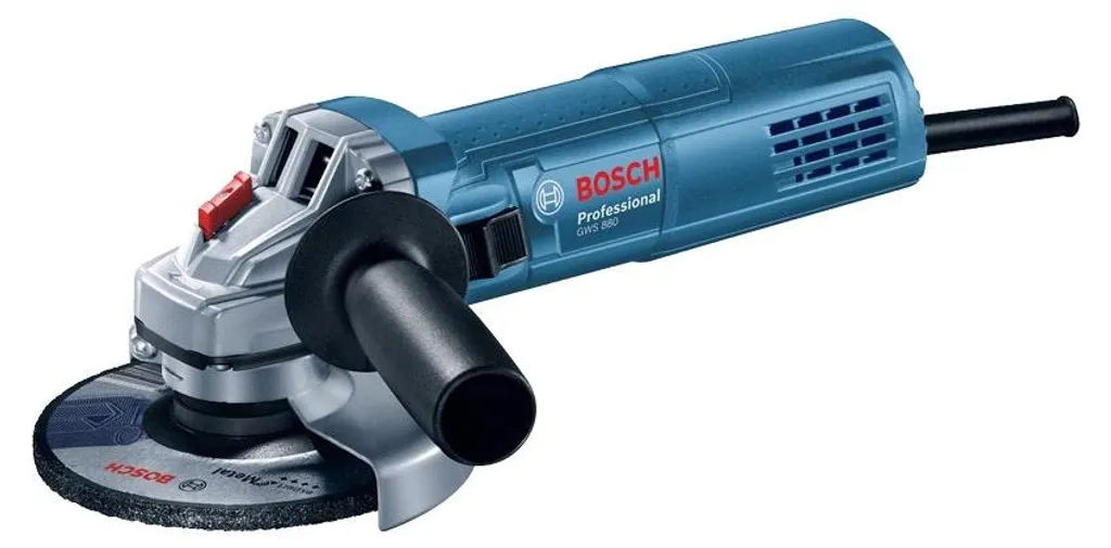 Meuleuse d'angle professionnelle Bosch GWS 880 pour découpe de profilés