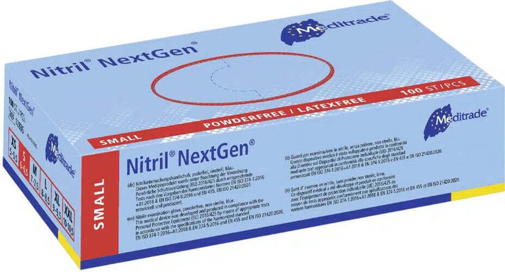 Meditrade® 1283S Meditrade® unisex Einmalhandschuhe Nitril® Obrázok produktu 