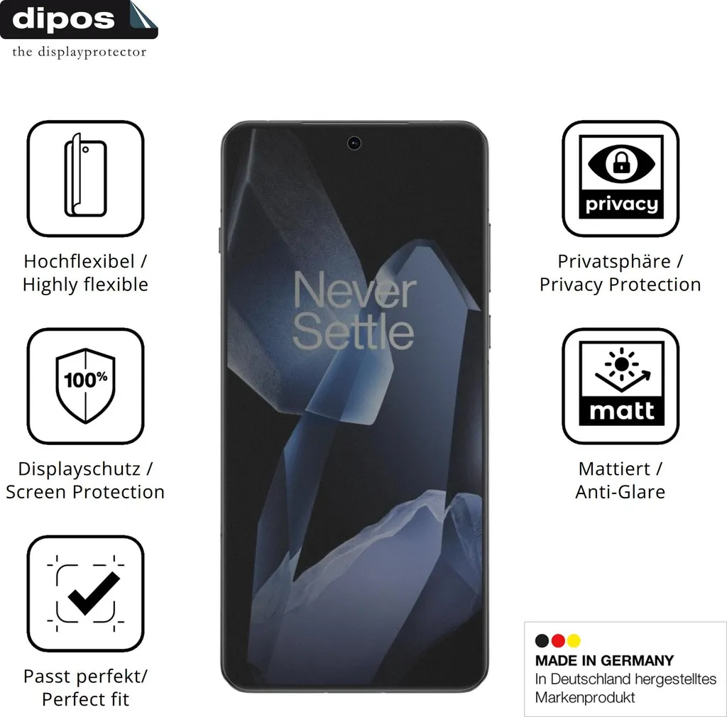 Pellicola Protezione Schermo In Vetro Temperato Per OnePlus 10T, 9, 8T
