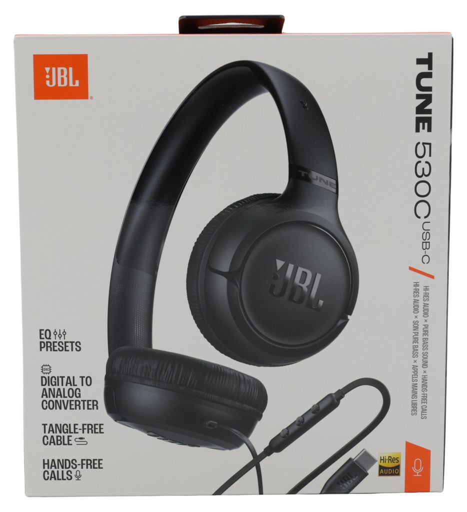 JBL JBLT530CBLK Tune 530 C Kopfhörer, schwarz Produktbild 