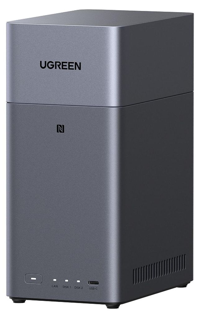 UGREEN DH2300 2-bay NAS ARM A72+A53 Diskless EU + HDMI Cable