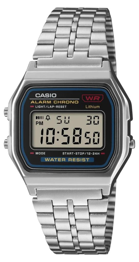 Casio A159WE-1EF Armbanduhr für Damen und Herren Vintage Iconic