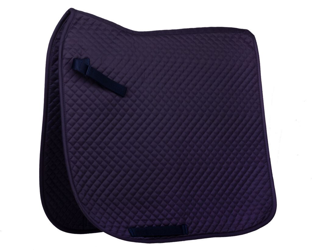 QHP Schabracke Color, Farbe:Navy, Größe:Vielseitigkeit Shetty