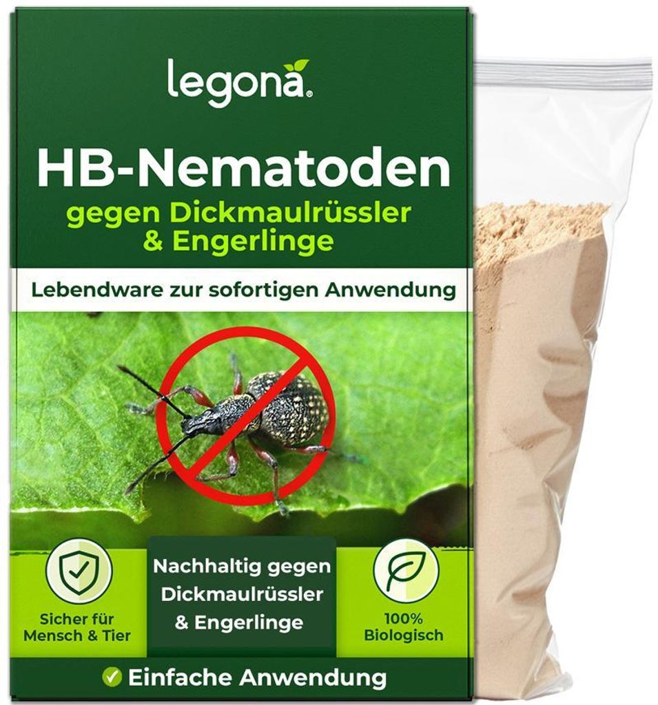 HB-Nematoden gegen Dickmaulrüssler und Engerlinge - 1 Mio Produktbild 