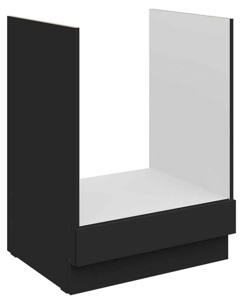 Küchen Herdunterschrank 60 cm SIENA Schwarz Küche Produktbild 