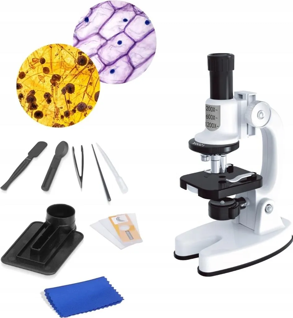 Microscope Éducatif 1200X : Éloignez vos Enfants des Écrans avec LED