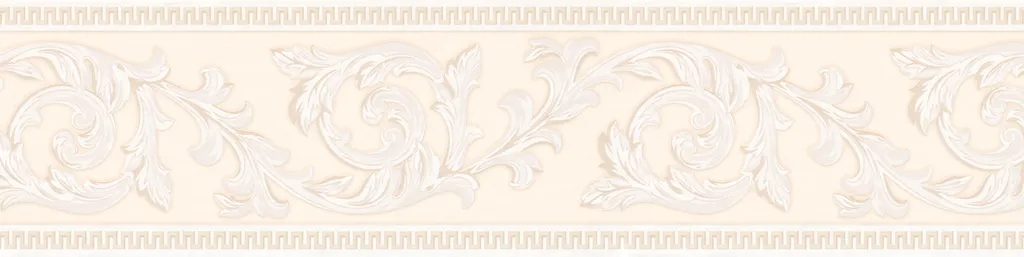 Bordure murale beige crème 5m autocollante et lavable Only Borders 9