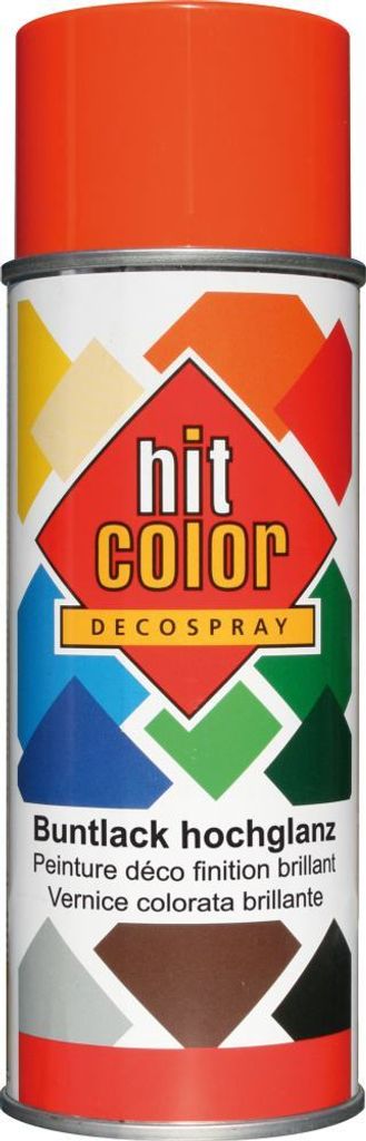 Belton Hitcolor Lackspray 400 ml reinorange hochglanz Produktbild 