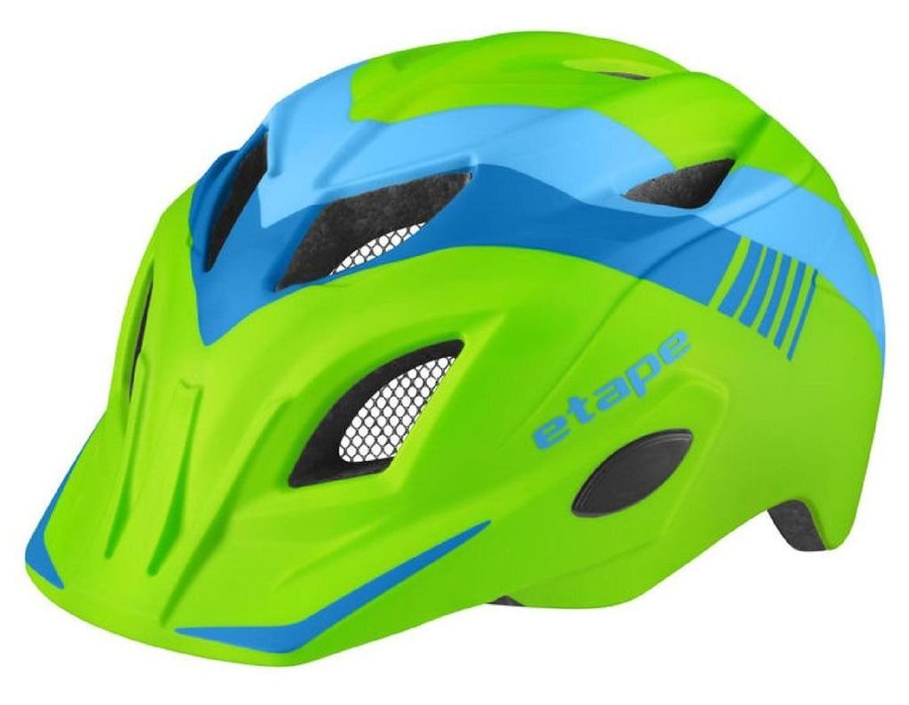 Pluto Light Fahrradhelm für Kinder grün-blau mat XS-S