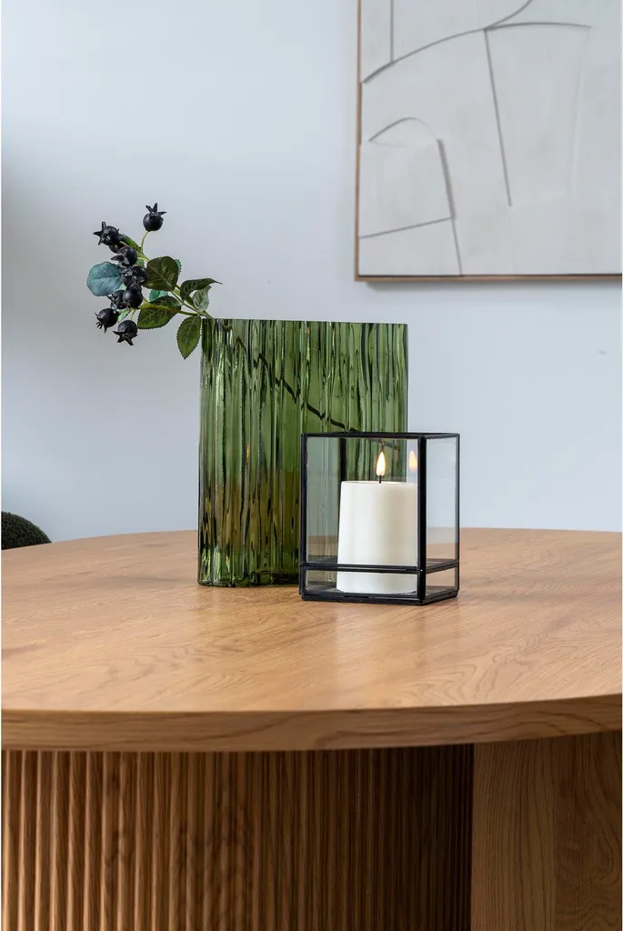 Vase vert Odivelas stable et robuste pour décoration intérieure durable - 4