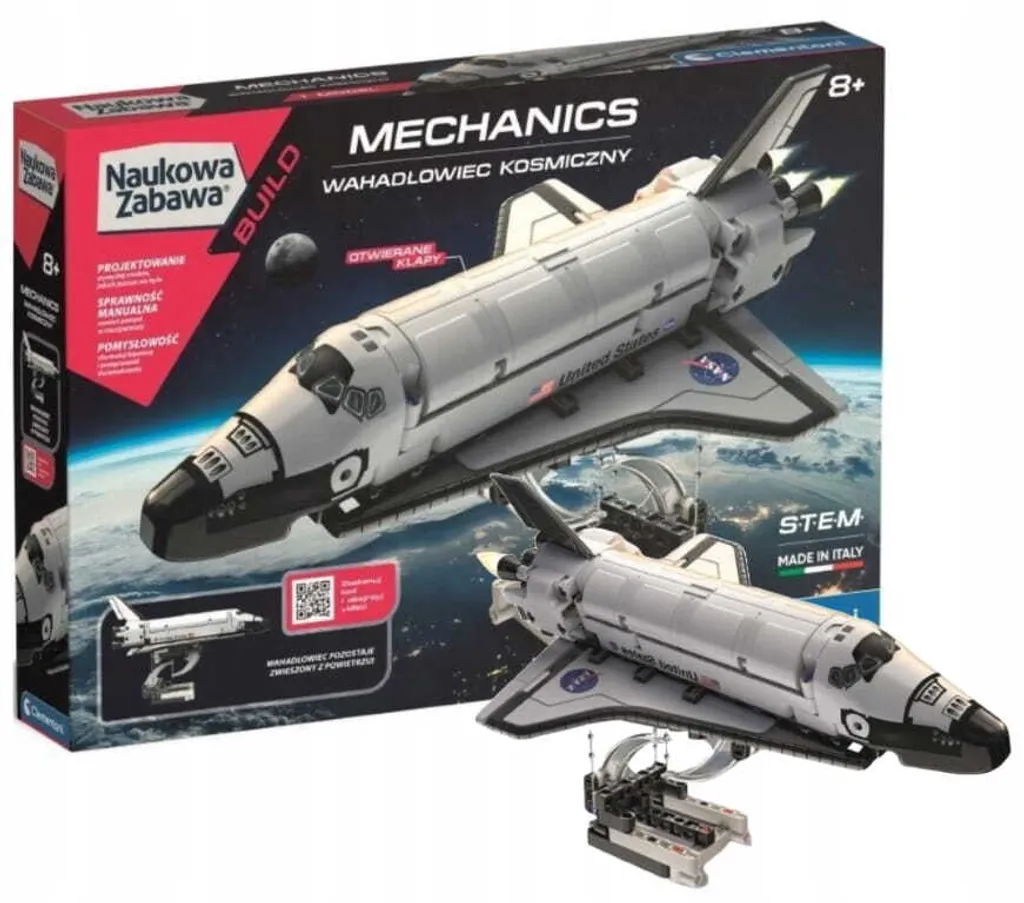 CLE Labo.mechanics Navette spatiale 50710 : Kit de construction expert - 8