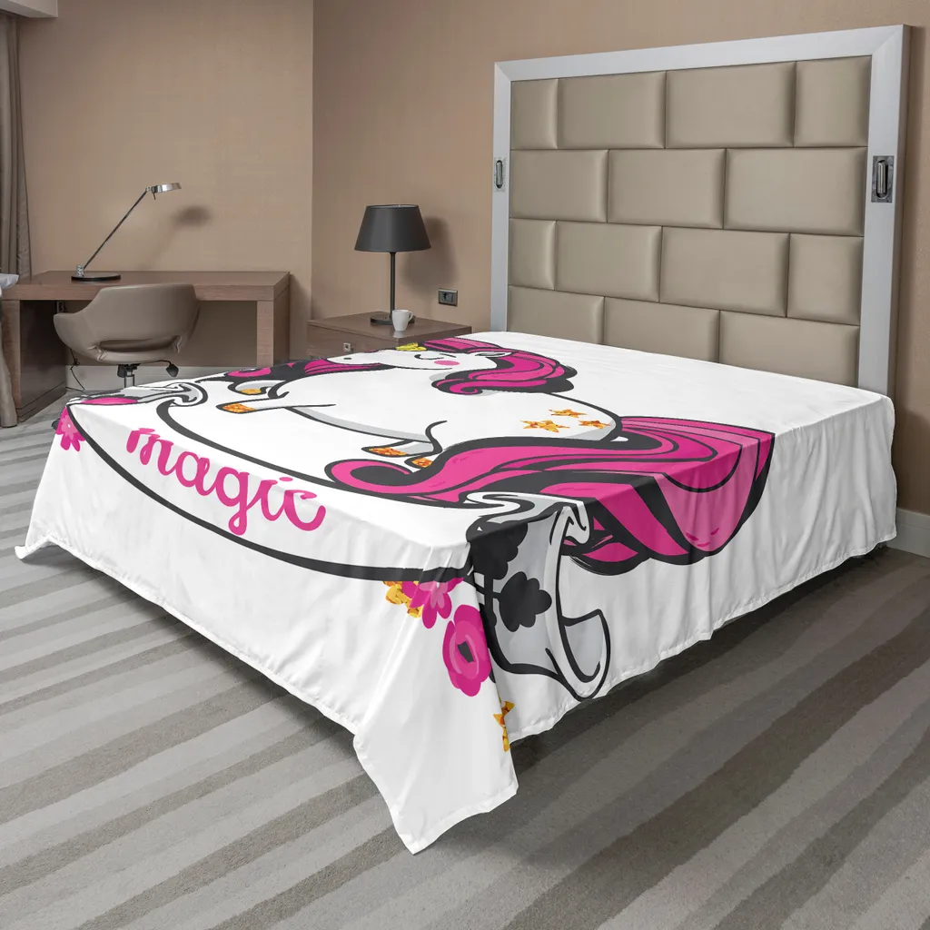 Offerta Lenzuolo Unicorno ABAKUHAUS - Grande Formato 244x205 cm
