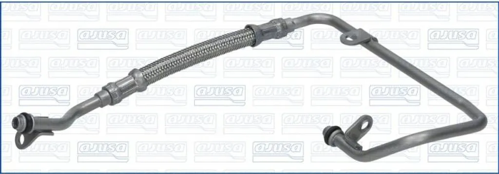 Flexible de graissage turbo Mercedes Classe C 180 16V haute résistance